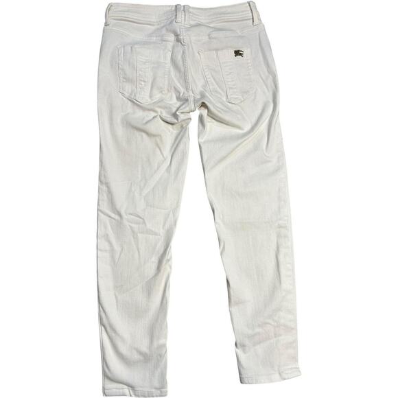 Burberry Brit Authentic Kensington Slim White Jeans - Picture 2 of 8